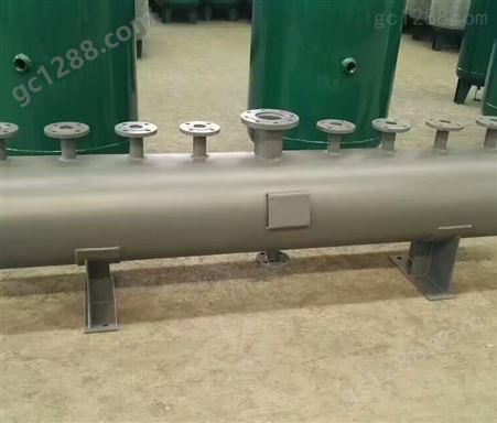 分集水器 河南分集水器加工制造 四川焊接分气缸集水器  郑州供应自来水分水器