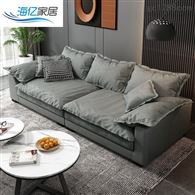 意式奢华型羽绒布艺沙发简约现代沙发客厅小户型网红款科技布沙发