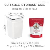 杂粮储物厨房食品密封罐塑料七件套透明储存收纳罐五谷防潮密封盒