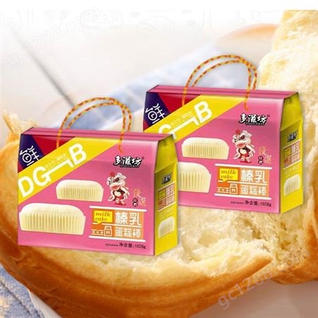 榛乳蛋糕棒礼盒1008g休闲软面包食品商超渠道