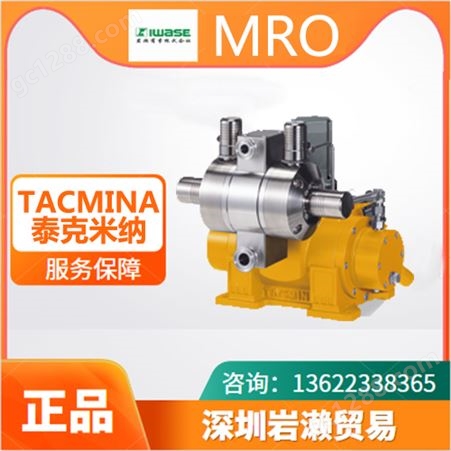 Smoothflow泵PL型 进口柱塞计量泵 日本泰克米纳TACMINA