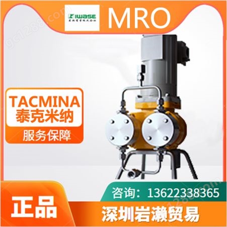 Smoothflow泵PL型 进口柱塞计量泵 日本泰克米纳TACMINA