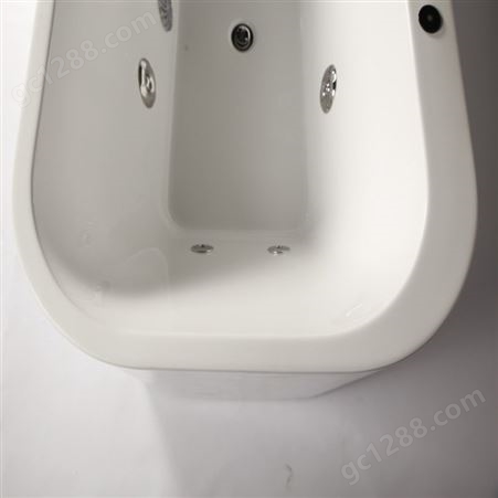 亚克力浴缸定制 帝风唐 独立独立式洗澡缸设计安装