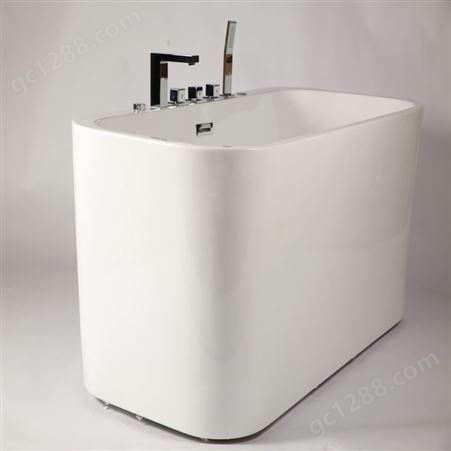 亚克力浴缸定制 帝风唐 独立独立式洗澡缸设计安装