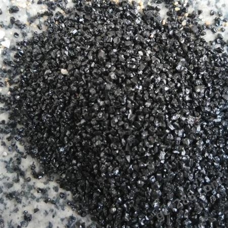 配置铁砂 铁矿砂 0-3mm 适用喷砂除锈 地坪耐磨材料