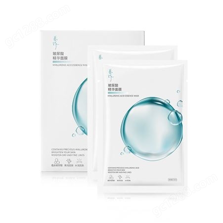 玻尿酸 补水面膜超补水透亮孕妇可用贴片精华护肤品OEM厂家