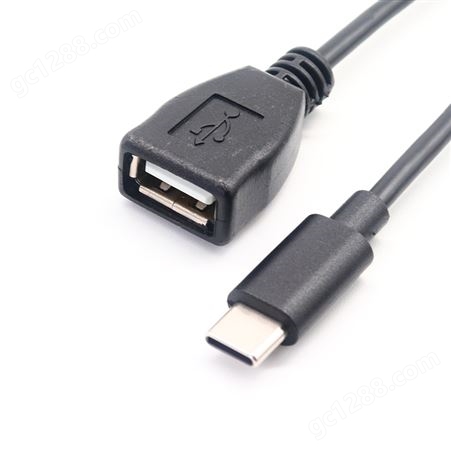 定制 USB 母座转 Type-c公头 数据转接线 数码设备手机电源连接线