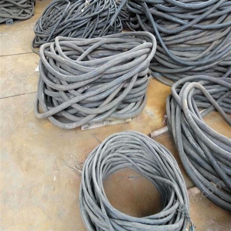 高压电缆线回收 废旧光伏电缆回收 废旧高压电缆回收 光伏专用电缆回收 益众 4*400电缆回收