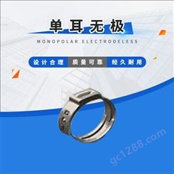天津鑫帮紧固件 不锈钢喉箍 欧式强力管箍管卡 双耳/单耳卡箍