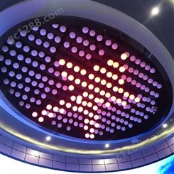 迪迩 演出设备 酒吧KTV 商场中庭挂饰 全彩LED悬浮升降球