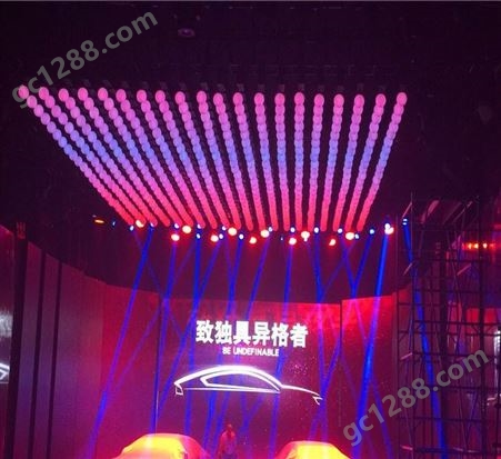 迪迩网红街动态升降球 LED发光球矩阵 酒吧演唱会数控编排动能球 舞台灯光设备