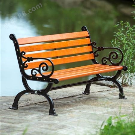 木室外户外座椅坐凳公园椅防腐木休闲园林桌椅
