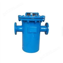 亚太提蓝篮式过滤器工业污水管道滤污器快开直通式除污器