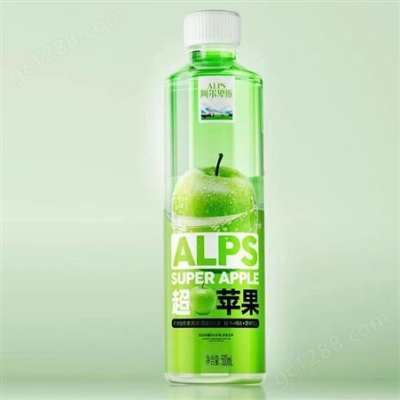 阿尔卑斯果味水风味饮料招商蜜桃味柠檬味苹果味饮品代理