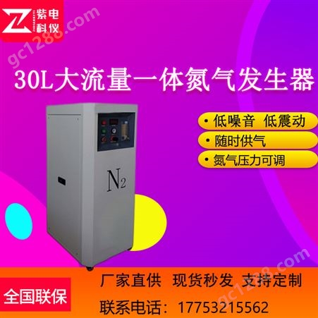 ZD-N2-30LZD-N2-30L型大流量一体氮气发生器 进口无油压缩机高纯度氮气