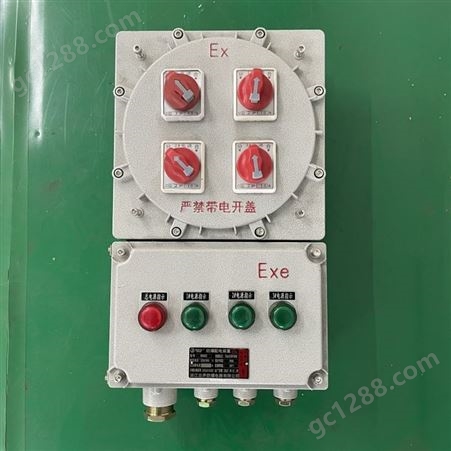 EX隔爆型接线箱 电源按钮动力箱 控制箱 碳钢箱体材质 可加工定制