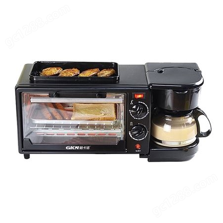 GKN格卡诺三合一早餐机家用多功能多士炉三明治机家用电器