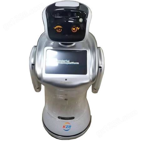 多功能多媒体教学教育机器人 迎宾名店酒店餐厅企业广告宣传视频机器人