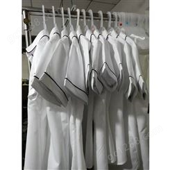 时尚高档短袖衬衣加工厂 定制职业装单排扣纯色衬衫
