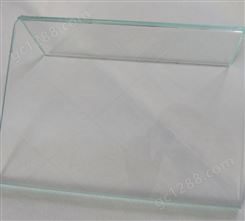 U型折弯玻璃异形弯曲面板设备保护盖板水族馆装备配件加工