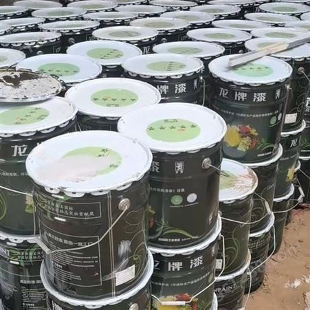 济南市钢城区回收一批钢结构油漆回收各种环氧涂料
