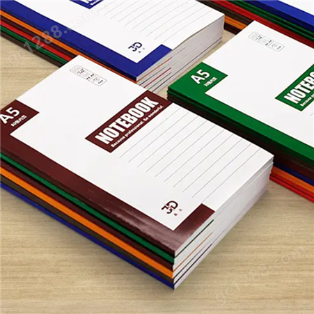 商务笔记本印刷 A4A5学生笔记本记事本定制支持设计打样