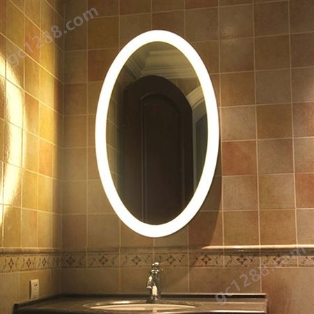 LED灯镜 带灯浴室镜 非标定制(尺寸到厘米）