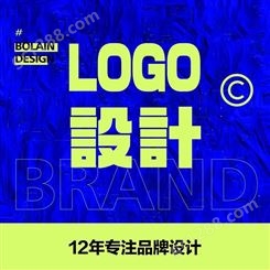 企业logo设计 字体图形设计 徽标设计 博澜品牌标志定制