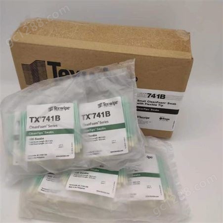 TEXWIPE CLEANTIP TX741B 海绵头棉签 精密仪器清洁棉棒