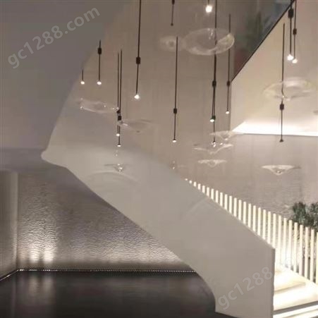 钢结构弧形楼梯玻璃建材家装清成专业定制服务24h执行标准高