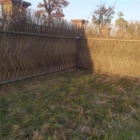 优质竹篱笆护栏 手工竹篱笆围栏 花园竹篱笆 庭院竹栅栏