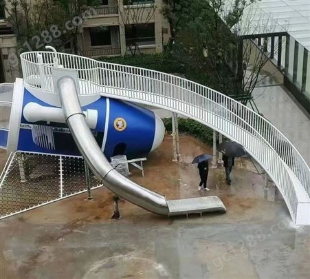 户外大型玩具景区非标无动力儿童乐园室外游乐设备组合不锈钢滑梯