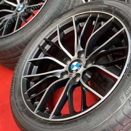宝马405m原厂18寸轮毂轮胎 中国台湾制造锻造 123456系升级