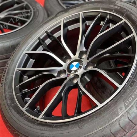 宝马405m原厂18寸轮毂轮胎 中国台湾制造锻造 123456系升级