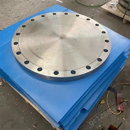 百纳管道生产定制不锈钢304非标大口径法兰盖 异形盲板 管堵
