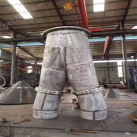 百纳厂家定制碳钢大直径裤衩三通 异形定制