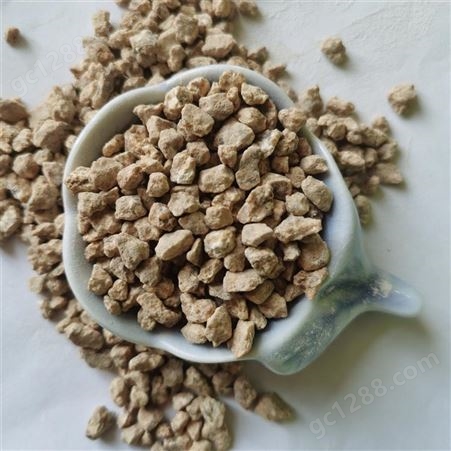 供应园艺植物栽培用黄金软质麦饭石颗粒 3-6目 宏裕