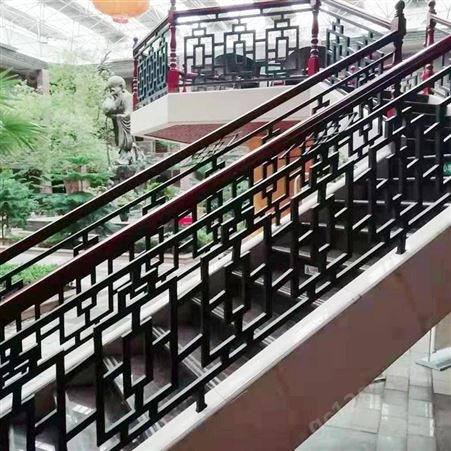 新乡鑫栏楼梯护栏 小区室内外扶手 阳台防护网定制