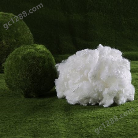 7D负离子纤维棉,功能原生大化聚酯三维中空涤纶短纤维 功纤绵