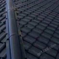 厂家批发平改坡正脊树脂瓦定制 50平方屋顶防腐瓦安装 汉塑s035