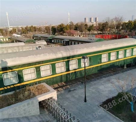 金笛机电 二手火车厢改装翻新 废旧火车的利用和销售