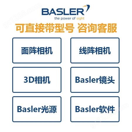 巴斯勒 Basler 工业相机CMOS130万像素 acA1300-75gm gc 全新