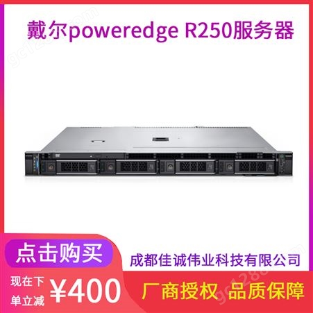 戴尔PowerEdge R250/R350/R450/R550/R650/R750XS机架式服务器