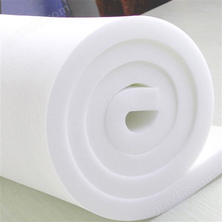 厂家直供高密度PU发泡卷材包装内衬沙发靠包海绵批发