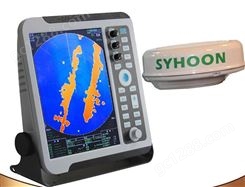 森禾S1000型船用导航雷达 SYHOON渔船公务艇 12.1英寸圆盘雷达