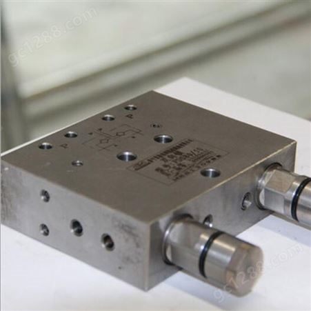 FDS100/40液压双向锁油缸端管式液压锁 工程机械方形双向液压 锁