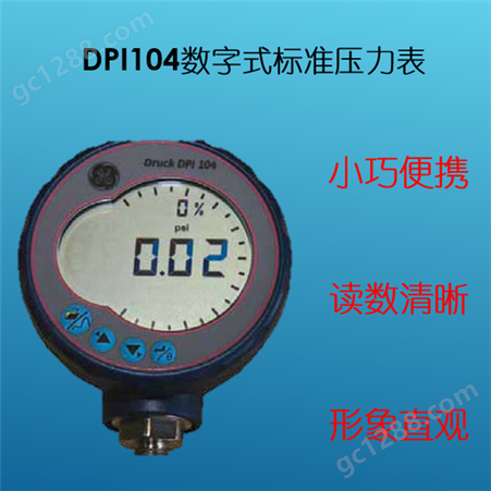 DPI 104数字标准压力表