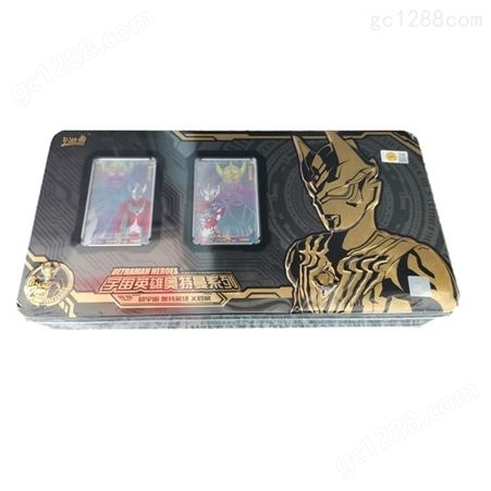 卡游 二周年纪念礼盒版奥特曼卡片金卡2XRSP卡3D收集册GP卡牌