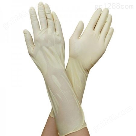 12寸一次性乳胶手套  可拉伸乳胶防护手套