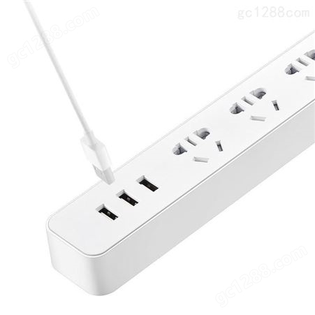 飞科（FLYCO） 插座/接线板/拖线板USB智能充电 白色3米线-FS2071
